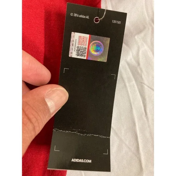 University of Nebraska Cornhuskers Adidas T-Shirt Football Sports Men's Large - Picture 7 of 16